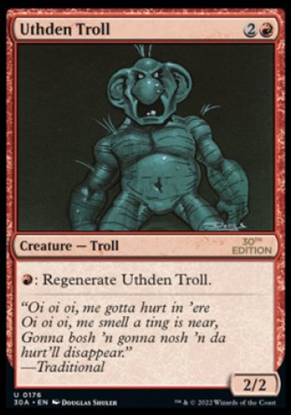 Uthden Troll (Magic 30th Anniversary Edition)