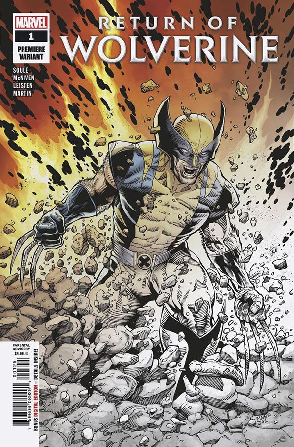 Return of Wolverine #1 (Mcniven Premiere Variant)