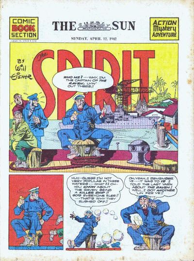 Spirit Section #4/12/1942 Comic