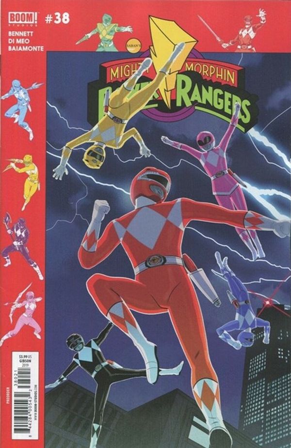 Mighty Morphin Power Rangers #38 (Preorder Gibson Variant)