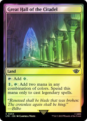 Great Hall of the Citadel (The Lord of the Rings - Foil)