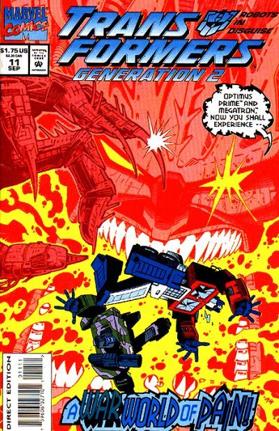 Transformers: Generation 2 #11 Comic