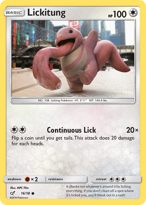 Lickitung (16/18) - Detective Pikachu