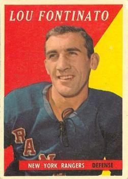 Lou Fontinato 1958 Topps #41 Sports Card
