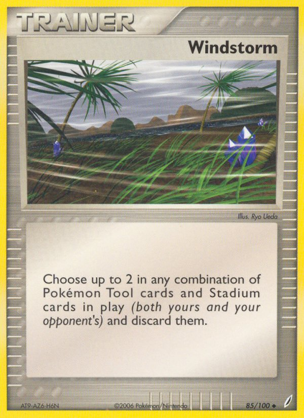 Windstorm (Trainer: Item) (85/100) - Crystal Guardians Pokémon Card