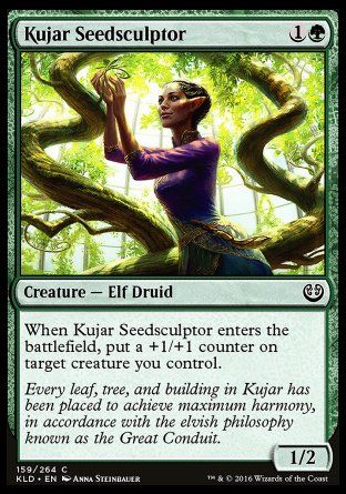 Kujar Seedsculptor (Kaladesh) Trading Card