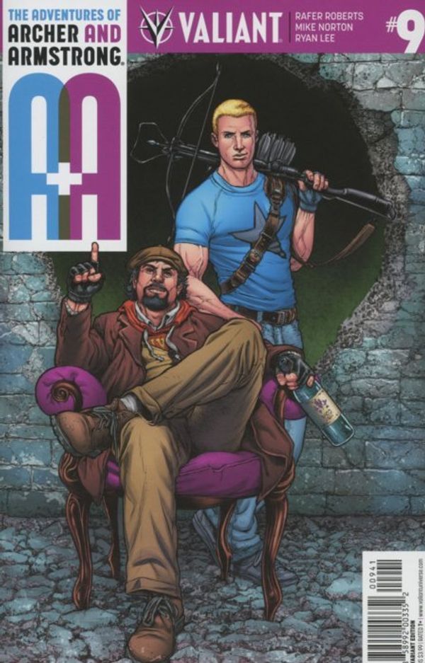 A&A: The Adventures of Archer & Armstrong #9 (Cover D 20 Copy Cover Ryp)