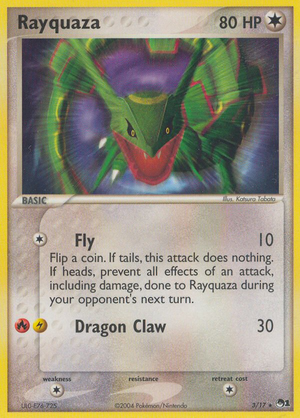 Rayquaza (3/17) - POP Series 1