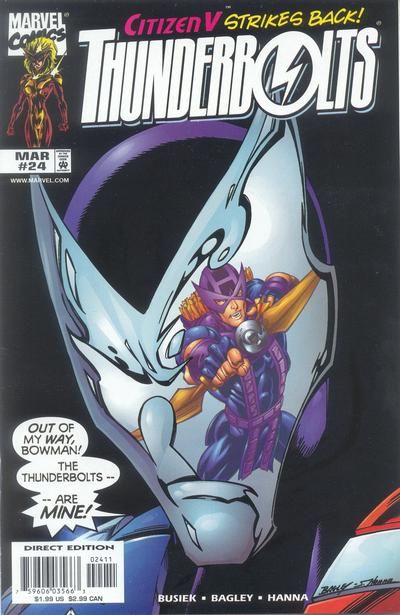 Thunderbolts #24 Comic