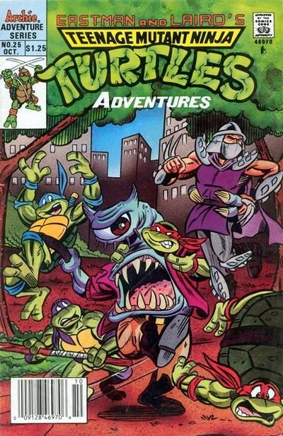 Teenage Mutant Ninja Turtles Adventures #25 Comic