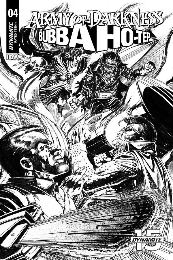 Army Of Darkness Bubba Hotep #4 (30 Copy Mandrake B&w Cover)