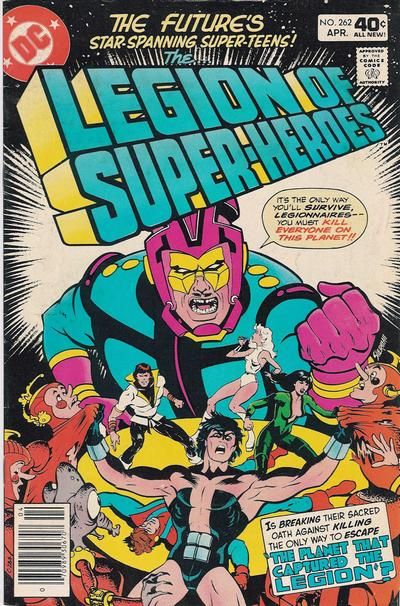 The Legion of Super-Heroes #262 Comic