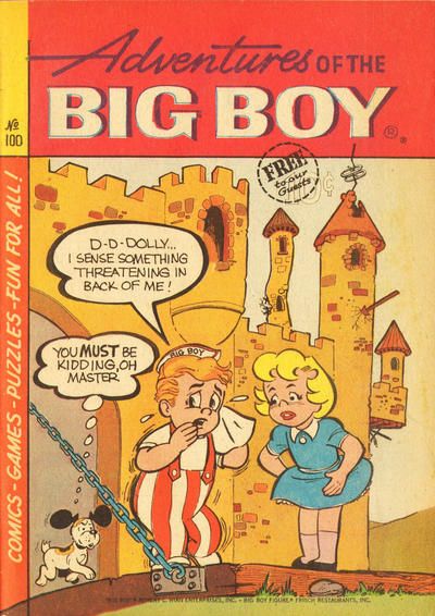 Adventures of Big Boy #100 [East] Comic