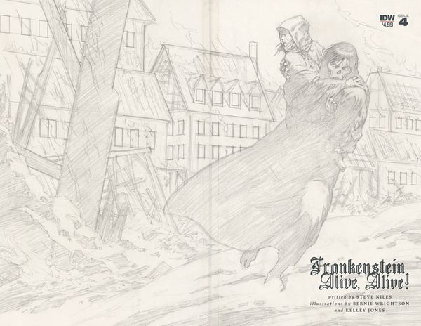 Frankenstein Alive, Alive! #4 (2nd Printing)