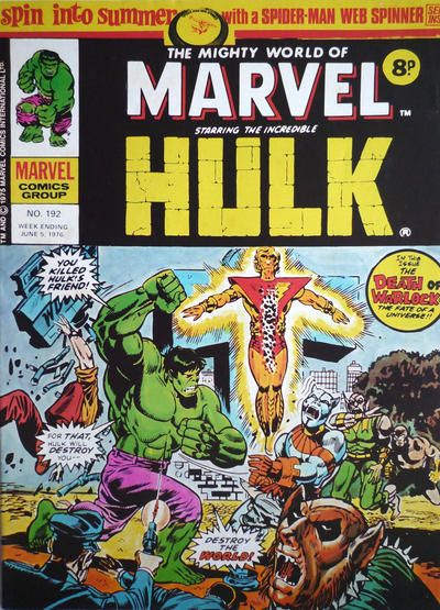 Mighty World of Marvel, The #192 Comic