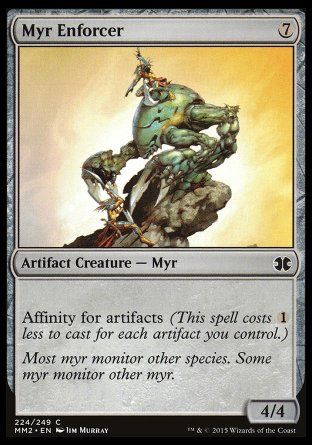 Myr Enforcer (Modern Masters 2015) Trading Card