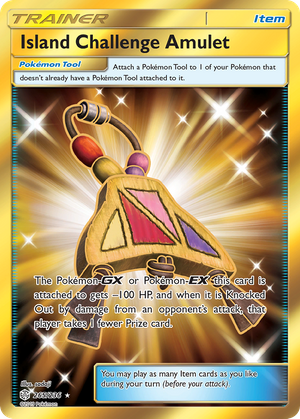 Island Challenge Amulet (Trainer: Pokémon Tool) (265/236) - Cosmic Eclipse