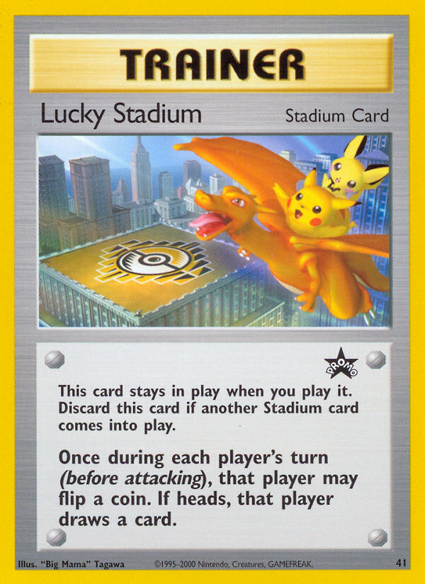 Lucky Stadium (41/53) - Wizards Black Star Promos Pokémon Card