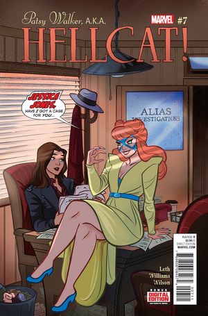 Patsy Walker, A.K.A. Hellcat #7