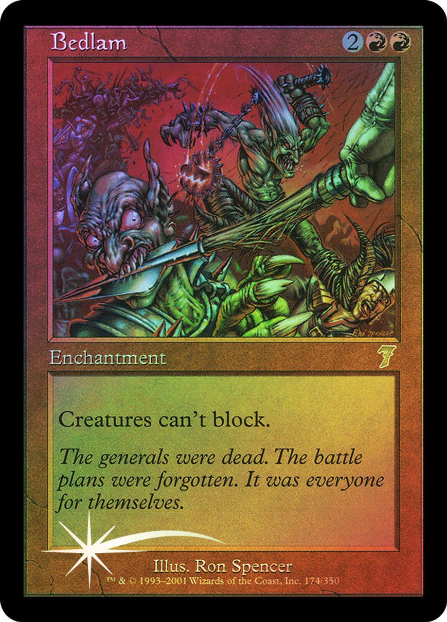 Bedlam (7th Edition - Foil) Trading Card