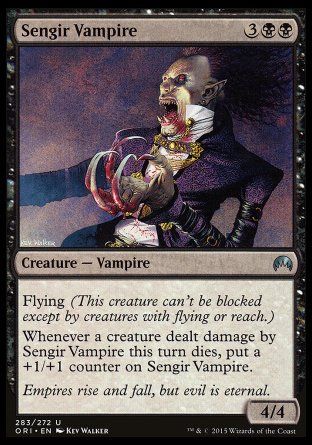 Sengir Vampire (Magic Origins) Trading Card