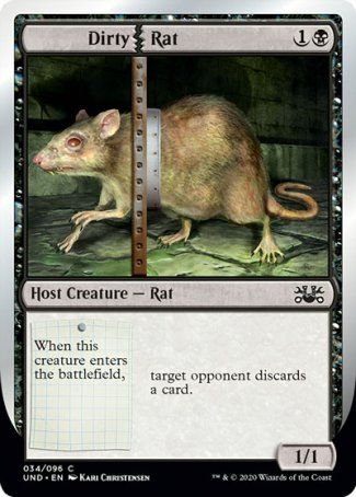 Dirty Rat (Unsanctioned) Trading Card