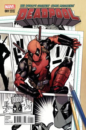 Deadpool #1 (Shirahama Variant)
