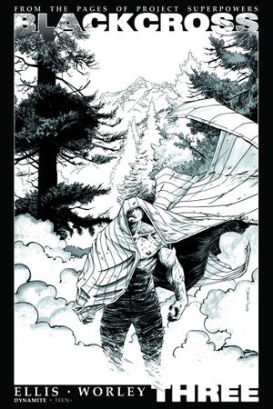 Project Superpowers: Blackcross #3 (25 Copy Shalvey B&amp;w Cover)