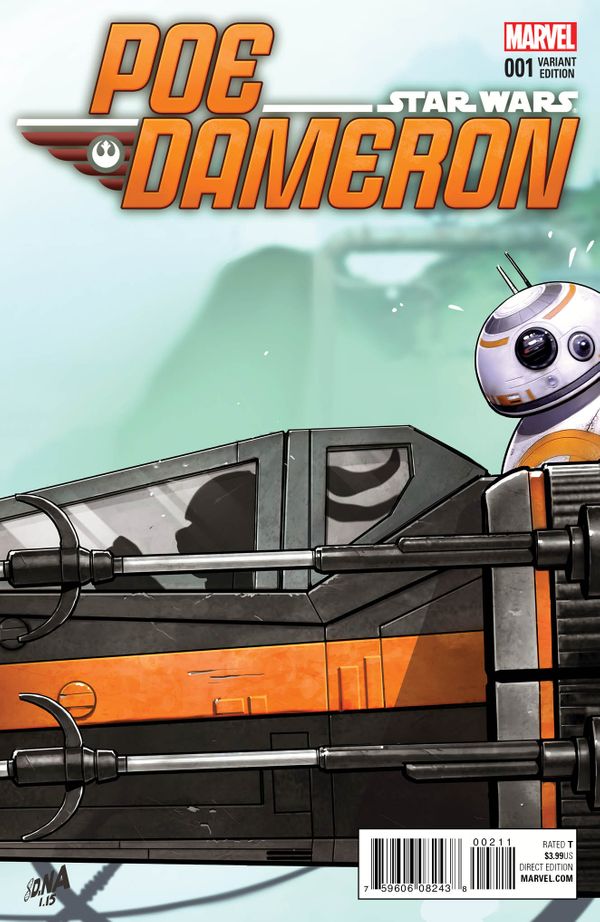 Poe Dameron #1 (Party Variant)