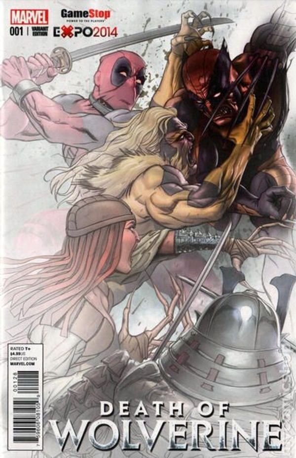 Death Of Wolverine #1 (Greg Horn "Fade" Variant)