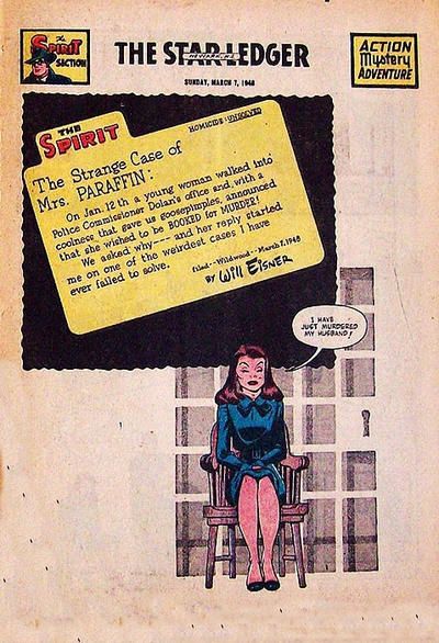 Spirit Section #3/7/1948 Comic