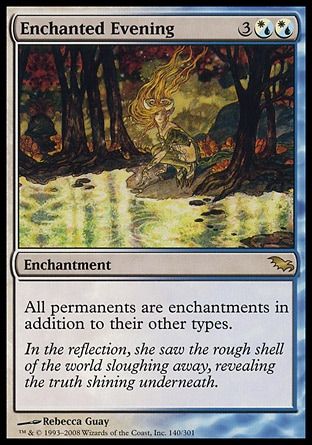 Enchanted Evening (Shadowmoor) Trading Card