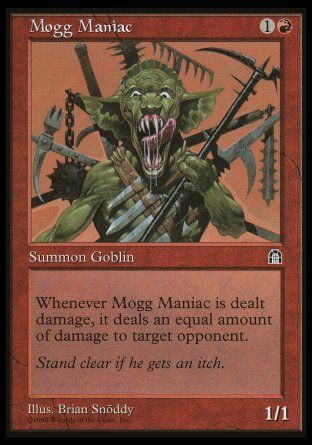 Mogg Maniac (Stronghold) Trading Card