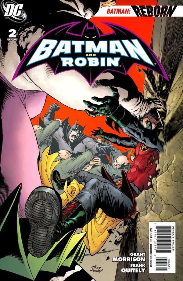 Batman and Robin #2 (variant cover)