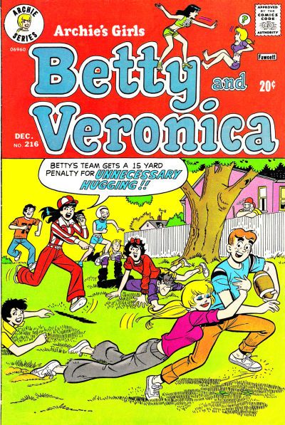 Archie's Girls Betty and Veronica #216 Comic