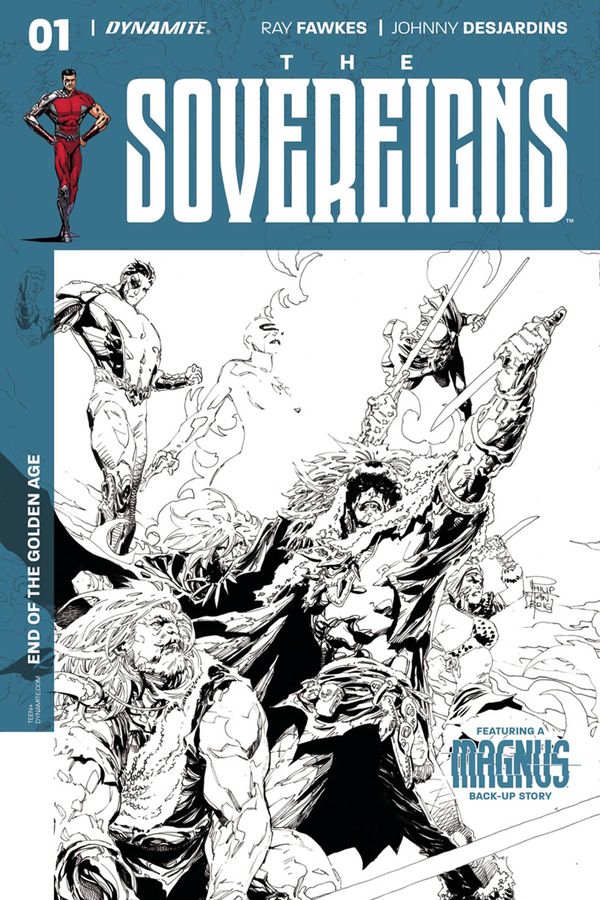 Sovereigns #1 (Cover G 30 Copy Tan B&w Cover)