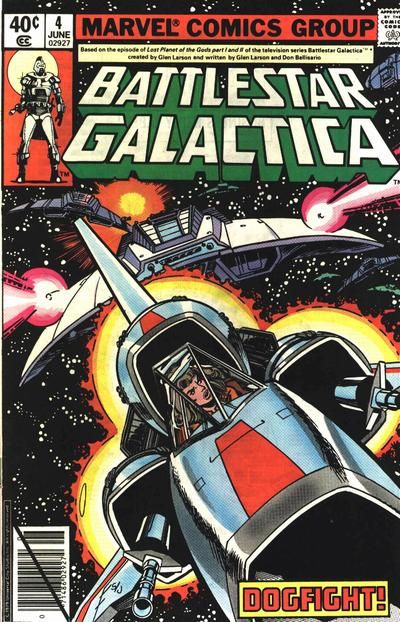 Battlestar Galactica #4 Comic