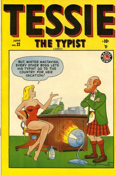 Tessie the Typist Comics #22 Comic