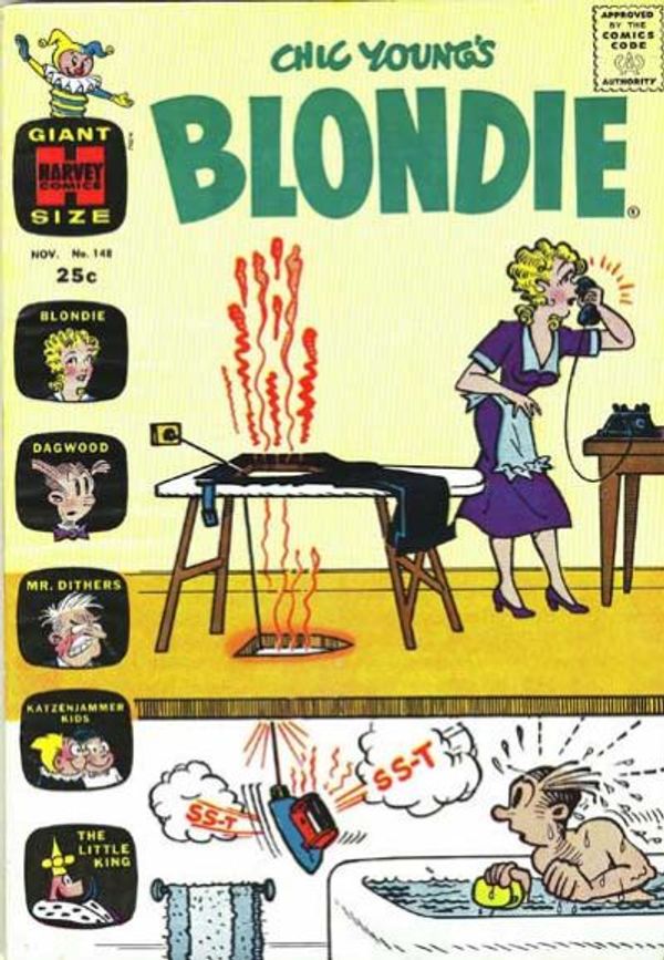 Blondie Comics Monthly #148