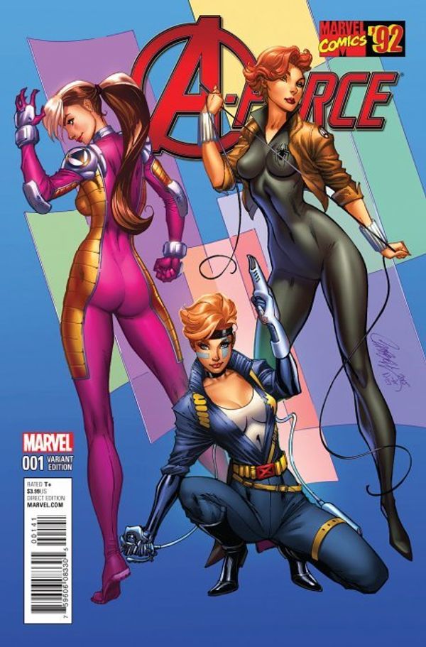 A-Force #1 (Campbell Marvel 92 Variant)