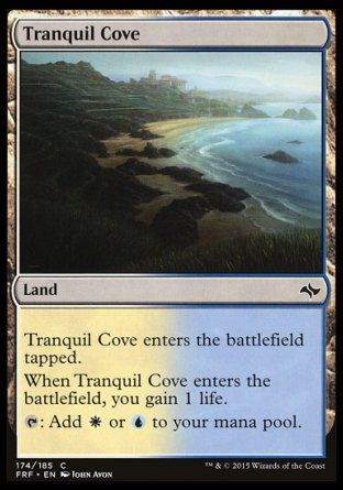 Tranquil Cove (Fate Reforged) Trading Card