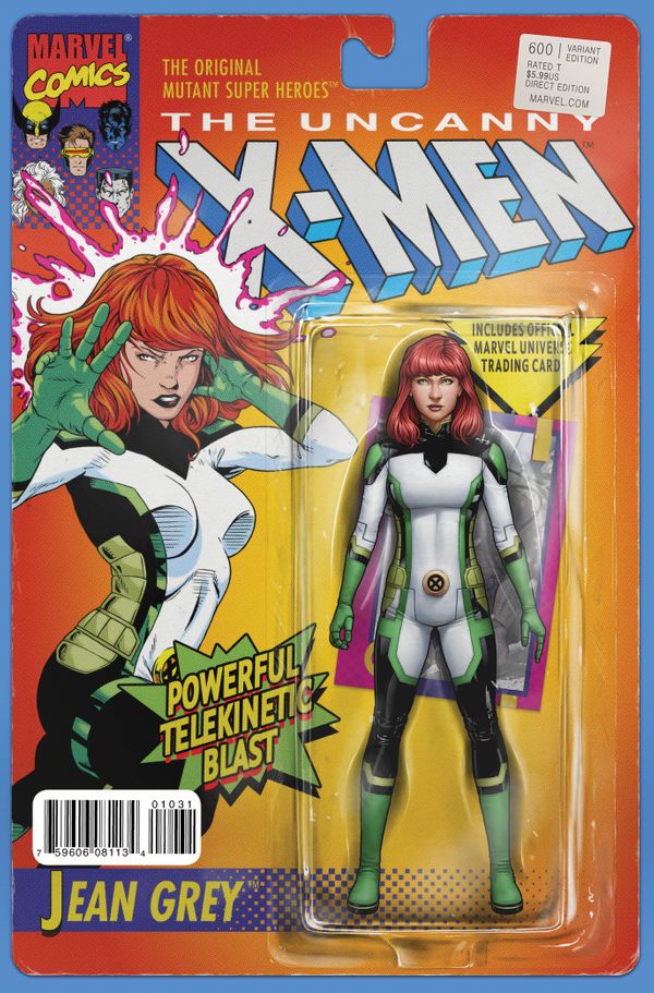 Uncanny X-men #600 (Christopher Action Figure A Variant)