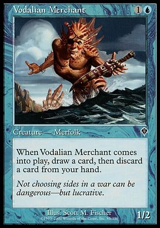 Vodalian Merchant (Invasion) Trading Card