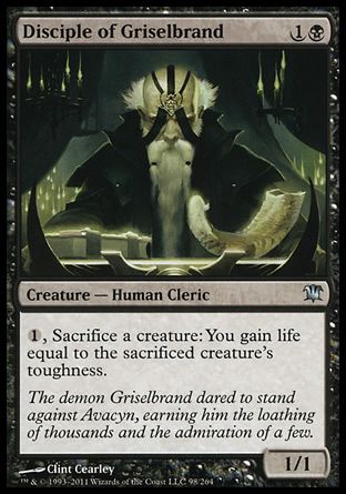 Disciple of Griselbrand (Innistrad) Trading Card