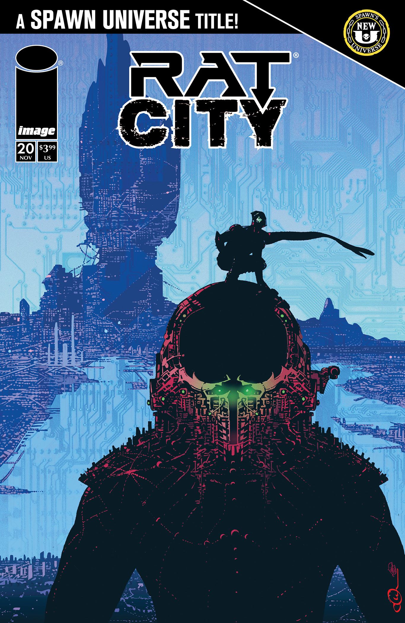 Rat City #20 (Cvr B Mirko Colak Variant) Comic