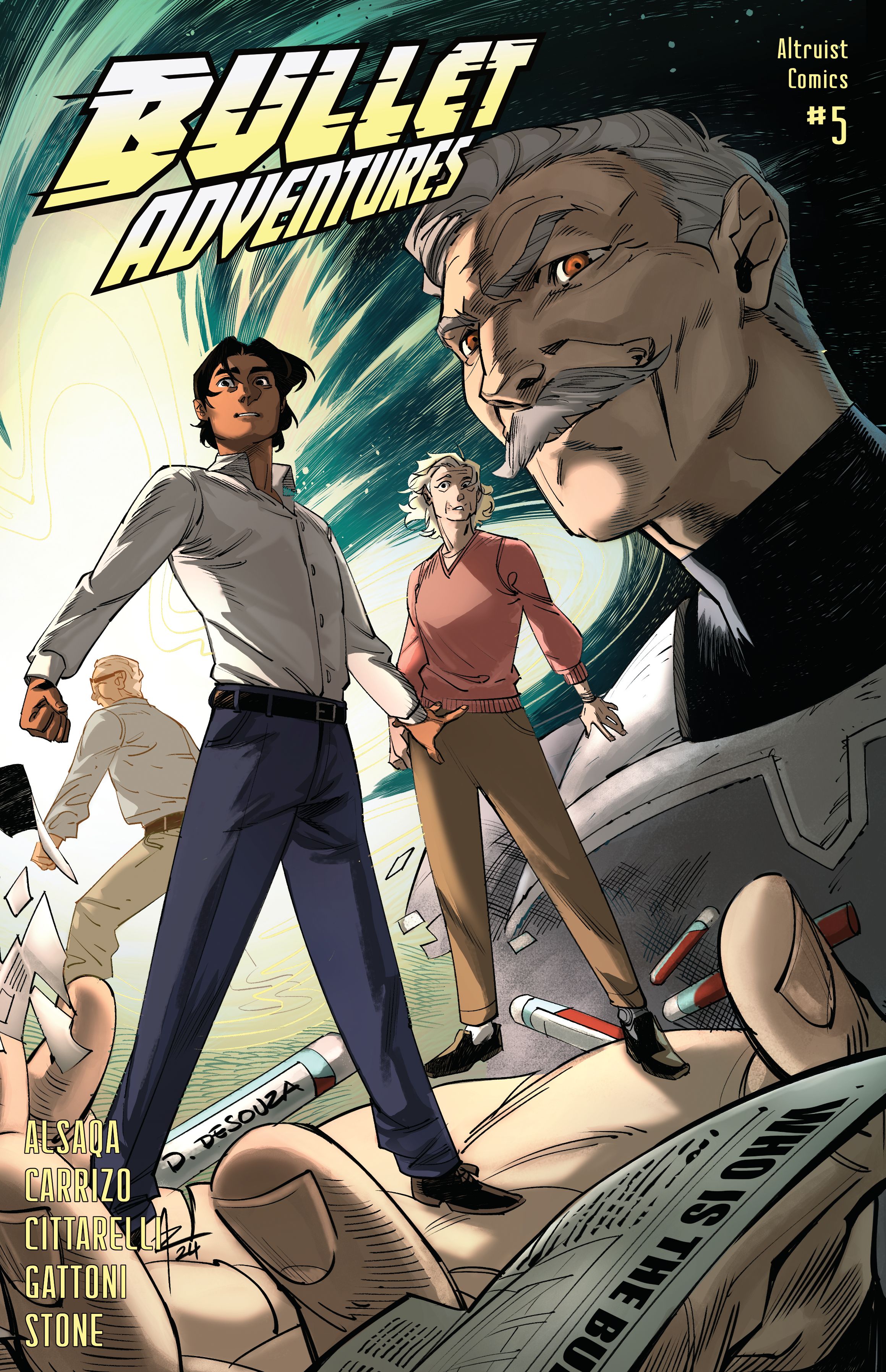 Bullet Adventures #5 (Cvr B Andre Risso Francesca Cittarelli Variant) Comic