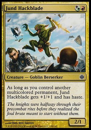 Jund Hackblade (Alara Reborn)