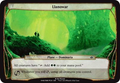 Llanowar (Planechase Anthology) Trading Card