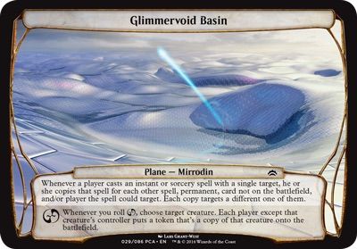 Glimmervoid Basin (Planechase Anthology) Trading Card