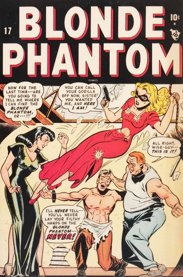 Blonde Phantom Comics #17 Comic